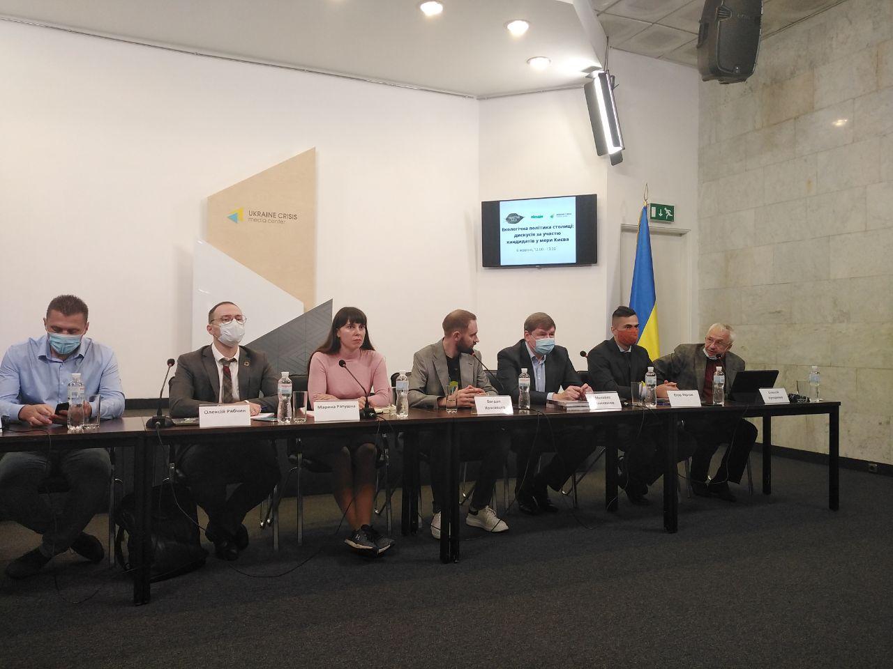 На сколько «экологическими» оказались кандидаты в мэры столицы Фото: Александра Василенко