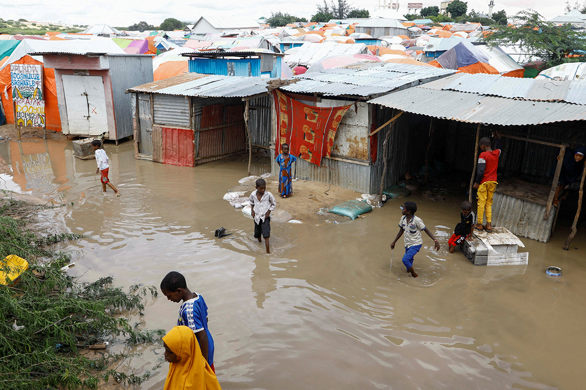 Ливни в Сомали Последствия Изменения климата