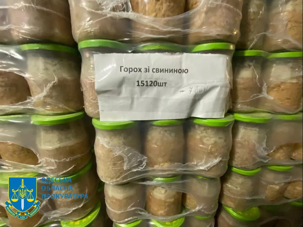 Поставки некачественных тушеных консервов нанесли в ущерб 1,3 млн грн
