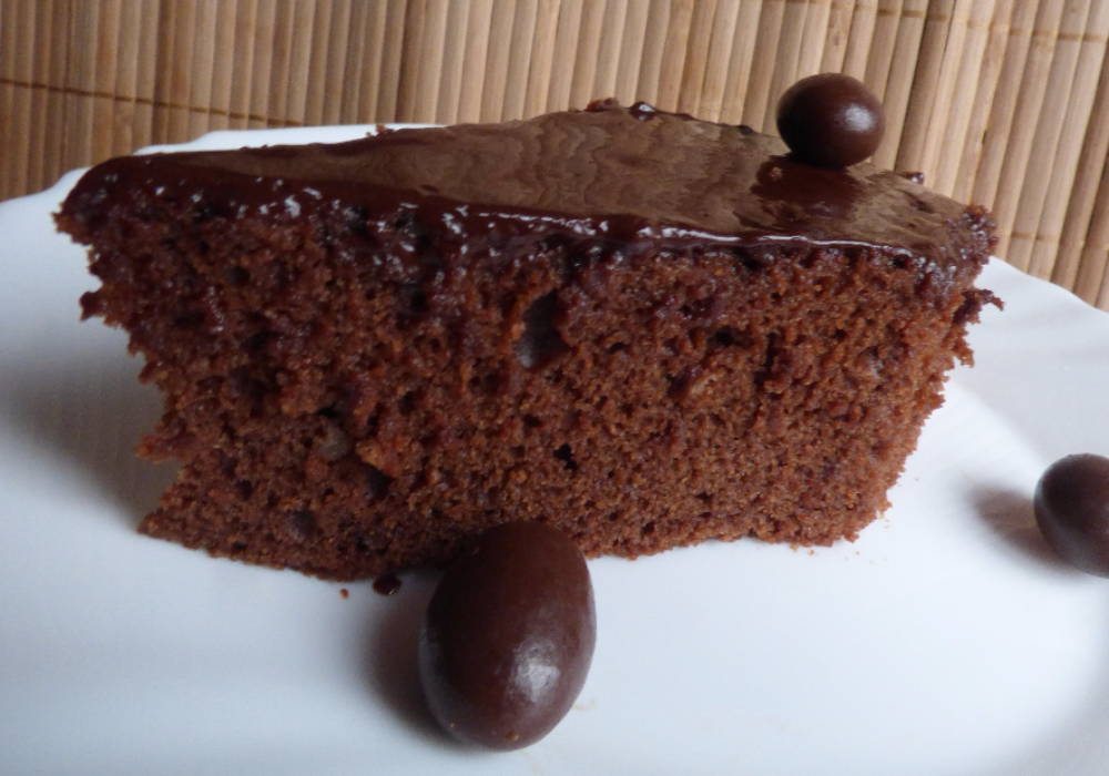 Вкусный шоколадный пирог за 30 минут