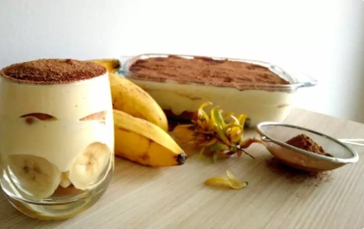 Бананові десерти без випікання Покрокові рецепти