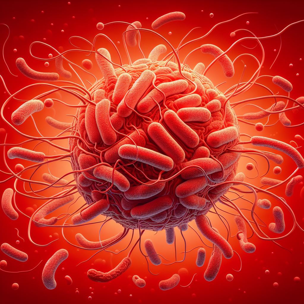 Антибиотикорезистентный штамм Neisseria gonorrhoeae. Изображение сгенерированное ИИ