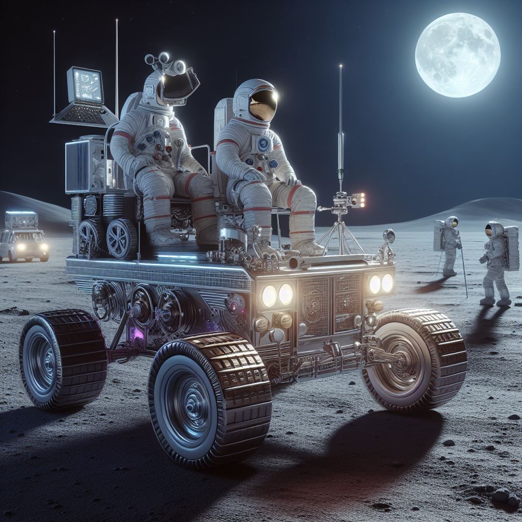 «Фундаментально изменит наше представление о Луне»: NASA заключило три контракта на создание месячных аппаратов Изображение сгенерированное ИИ