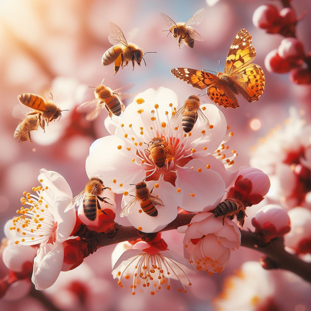 Чем подкормить абрикос весной – лучшее удобрение. Изображение сгенерировано ИИ