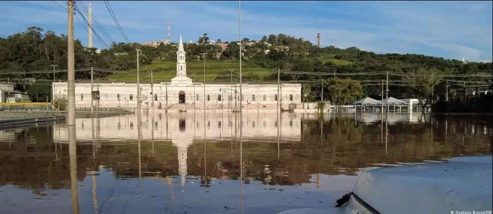 Наводнения на юге Бразилии. Фото: Gustavo Basso/DW