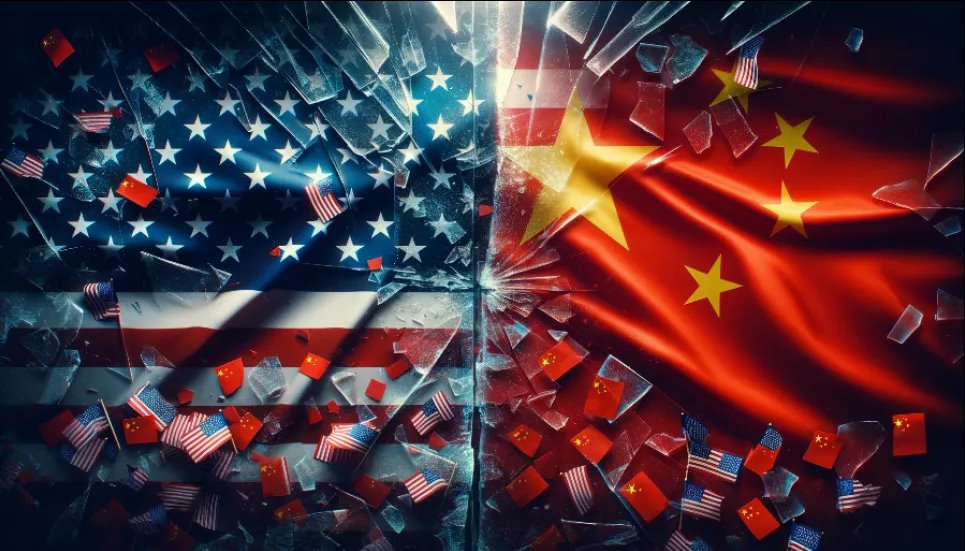 США повышают пошлины на электромобили и другие товары из Китая Изображение сгенерированное ИИ