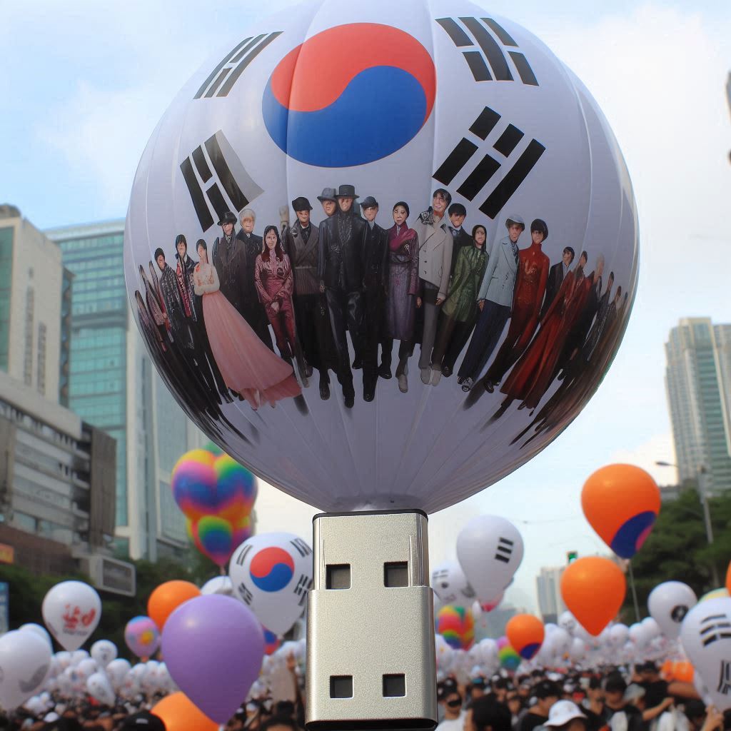 Северная Корея отправила мусорные пули в Южную — Сеул нанес «ответный удар», хотя и асимметрично Изображение создано ИИ