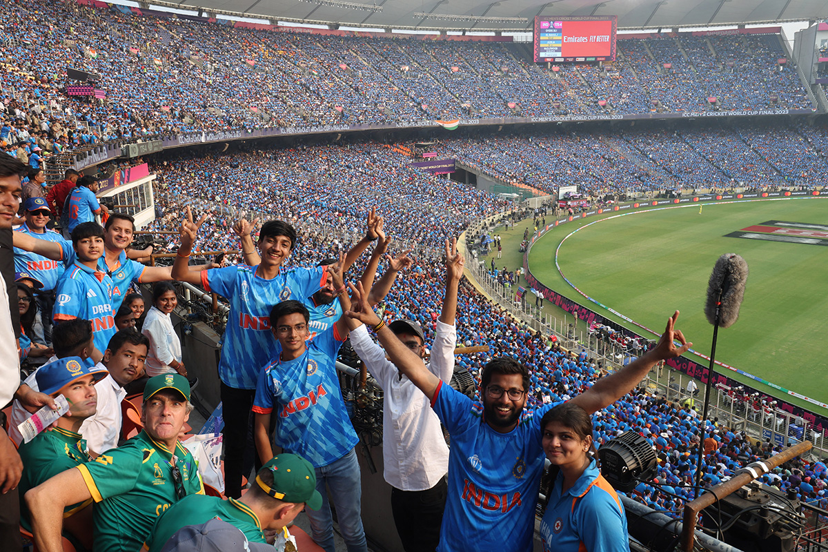Стадіон Індія Футбол Крикет Нарендра Моді Дональд Трамп Ахмадабад Гуджарат