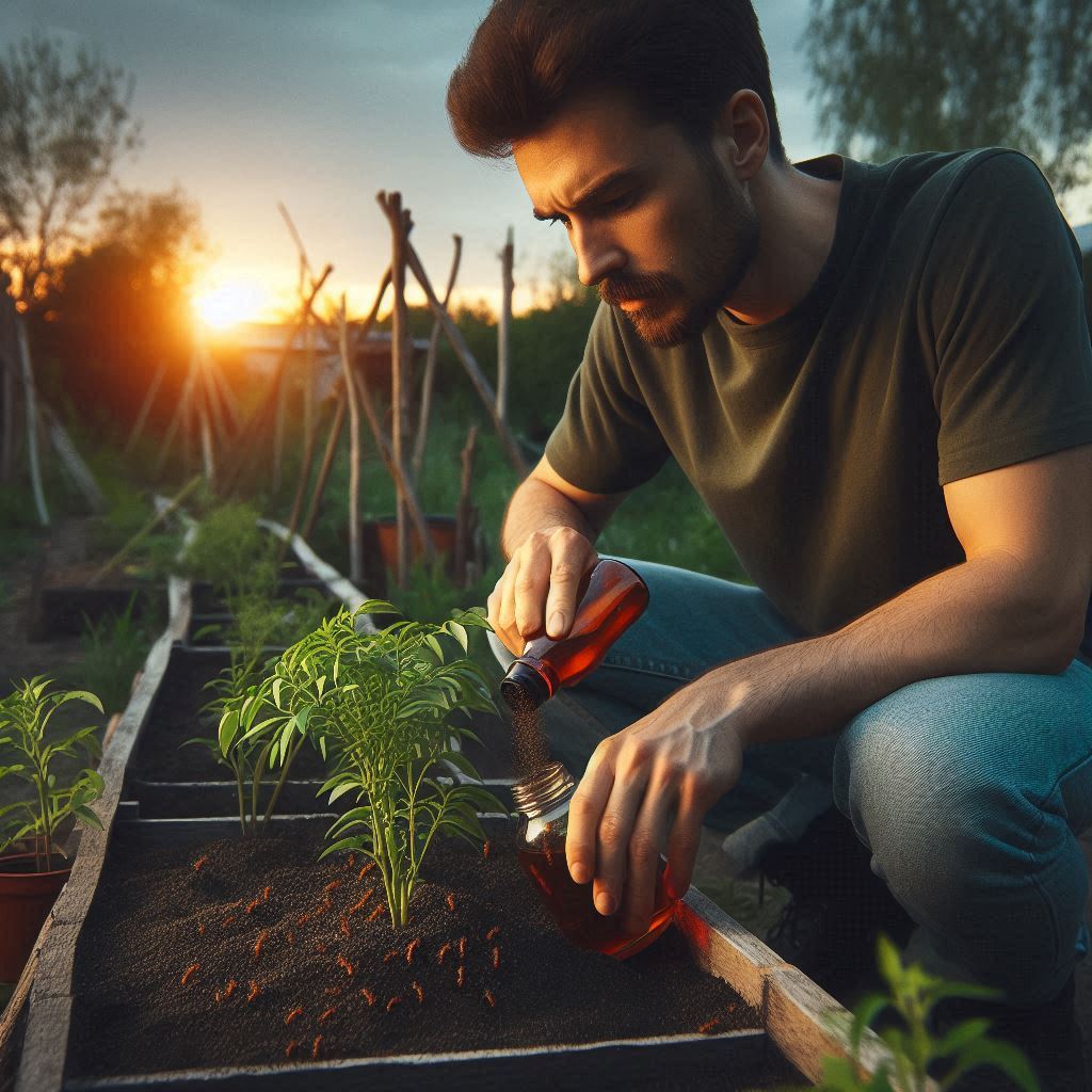 Дайте перцу тли и муравьям: рецепт перечного коктейля от опытных дачников Изображение создано ИИ