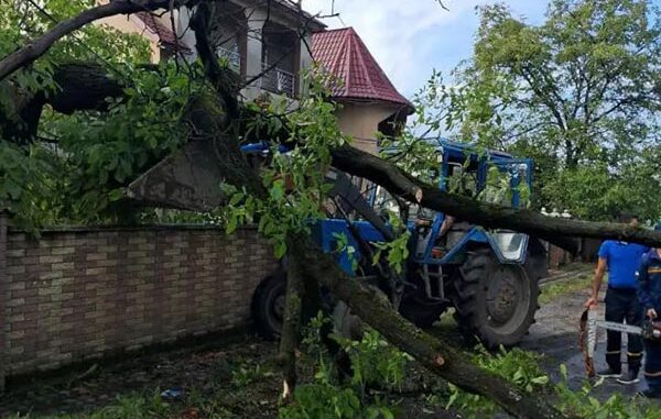 На Закарпатті триває ліквідація наслідків бурі 