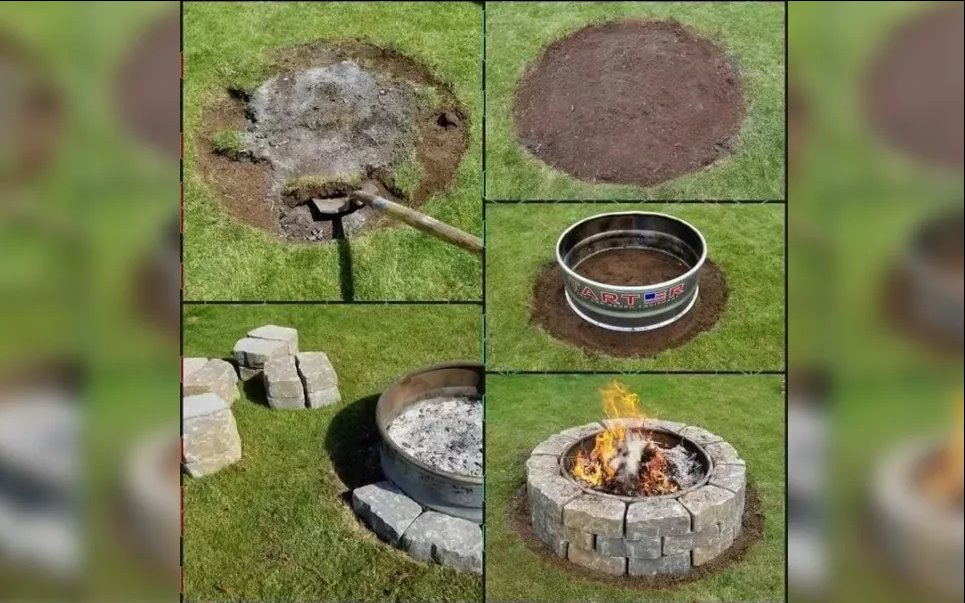 Костер на даче можно создать с помощью старой металлической бочки: вот как это сделать Фото из открытых источников