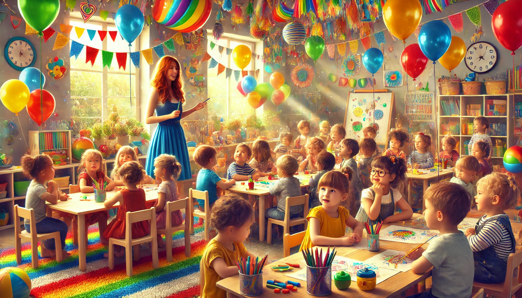 Маленькие шаги великого будущего: Всеукраинский день дошкольного образования Изображение создано ИИ