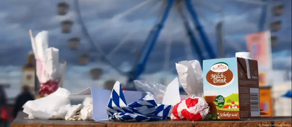 Как нынешний Октоберфест стал менее разрушительным для окружающей среды: первые итоги Октоберфест – это 429 т отходов в неделю! Фото: Philippe Ruiz/picture alliance