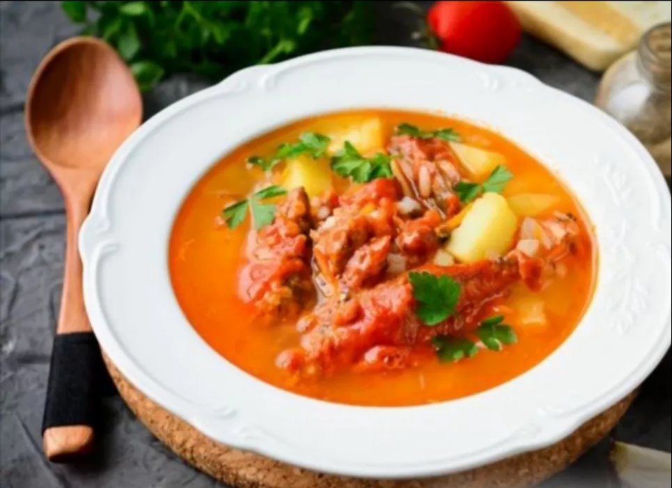 Рисовый суп со шпротами в томате – вкусное и простое первое блюдо Фото: 'Легкое питание'