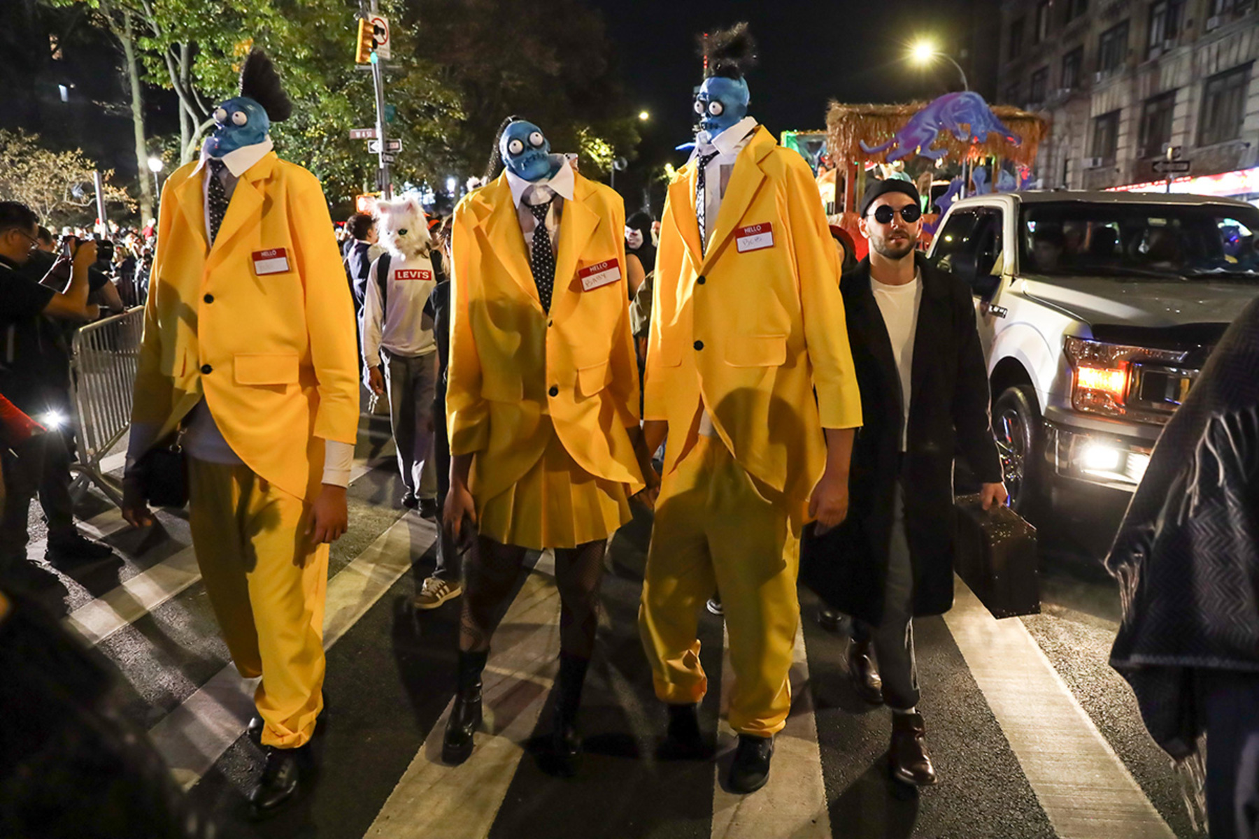 31 жовтня 1 листопада Нью-Йорк Манхеттен Геловін Village Halloween Parade Фото