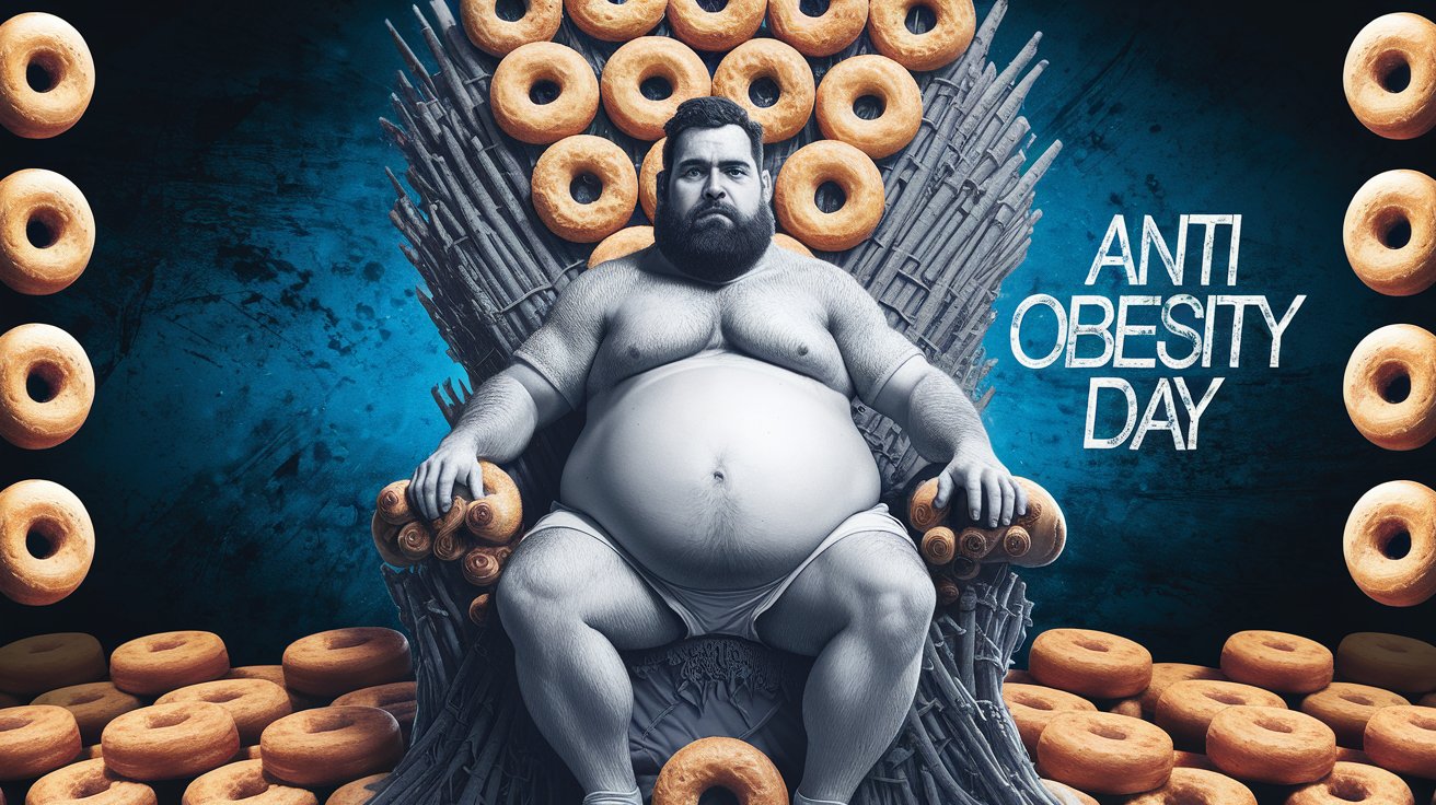 День борьбы с ожирением: почему лишний вес – это больше, чем цифра на шкале Зображення генерано ШІ