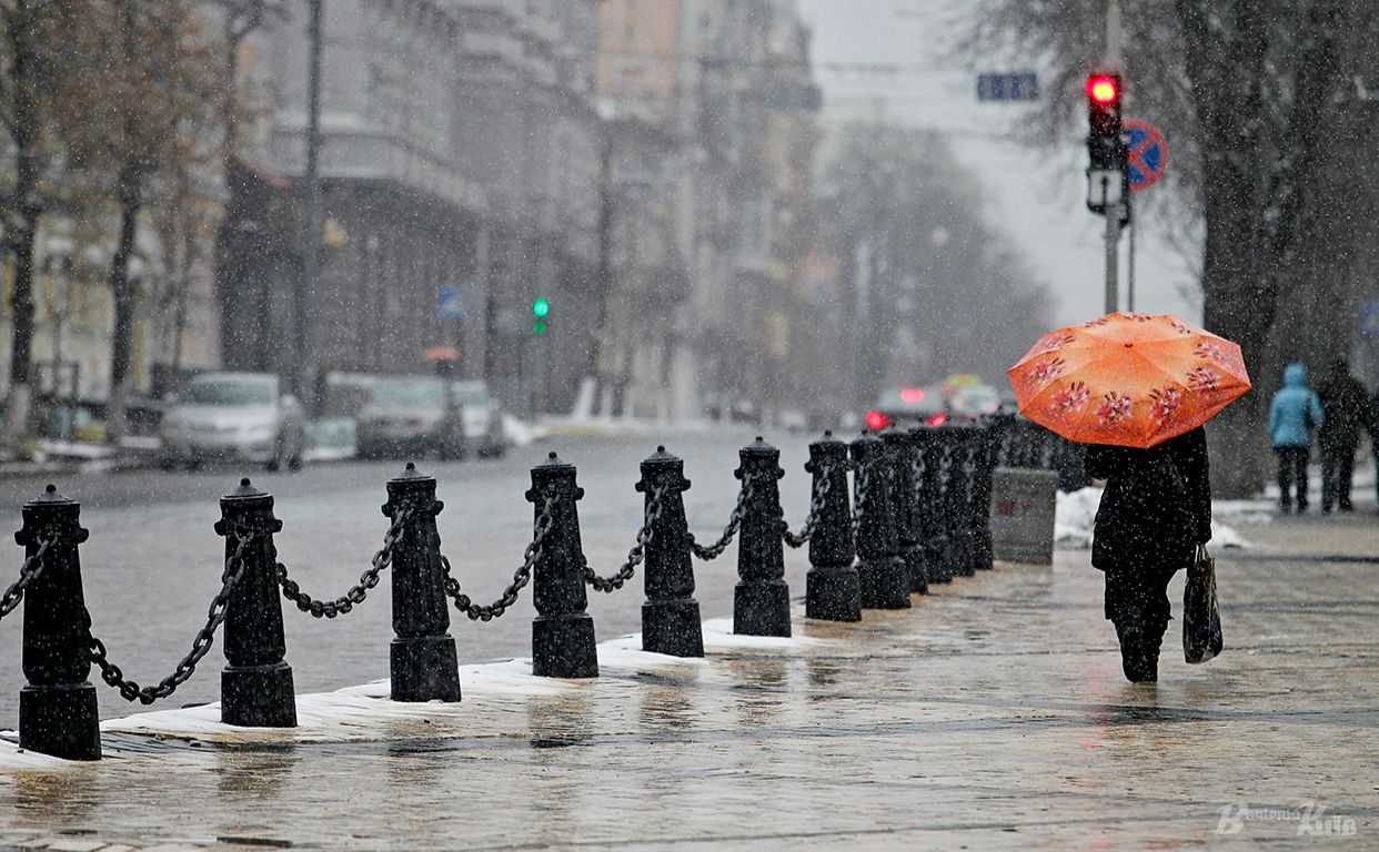 ФОТО: мокрый снег