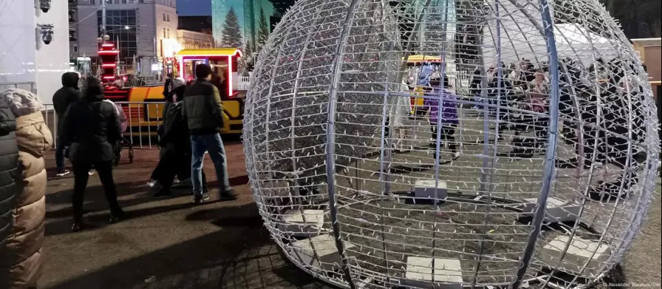 Новый год без российского газа: Молдова держится, но в Приднестровье начались веерные отключения электроэнергии Новогодняя иллюминация в Кишиневе отключена. Фото: Alexander Burakov/DW