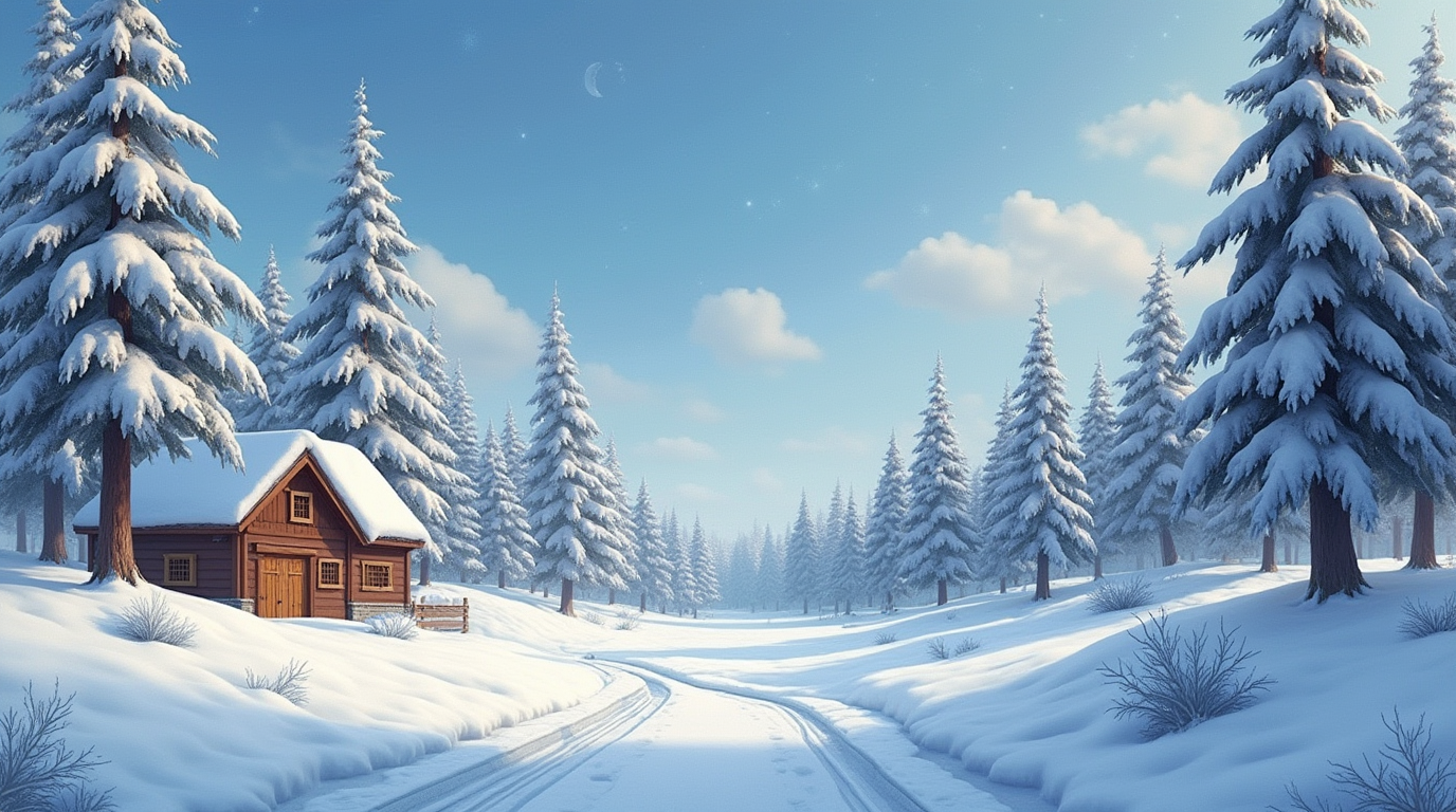 Всемирный день снега: сколько зим нам осталось? Изображение сгенерировано ИИ