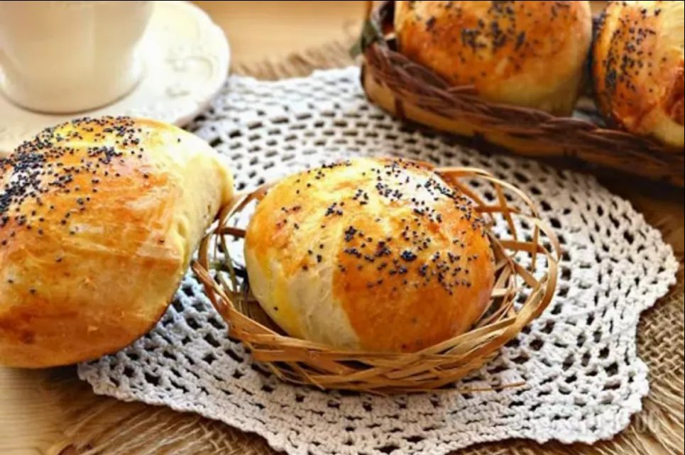 Быстрые ночные булочки с маком – универсальная выпечка Фото: Максим Никитин
