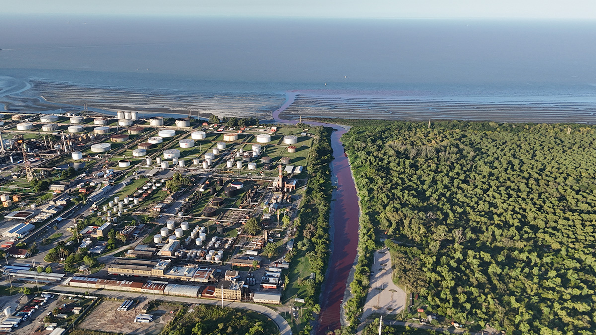 Екологічні проблеми Аргентина Буенос-Айрес Вода Саранді Фото