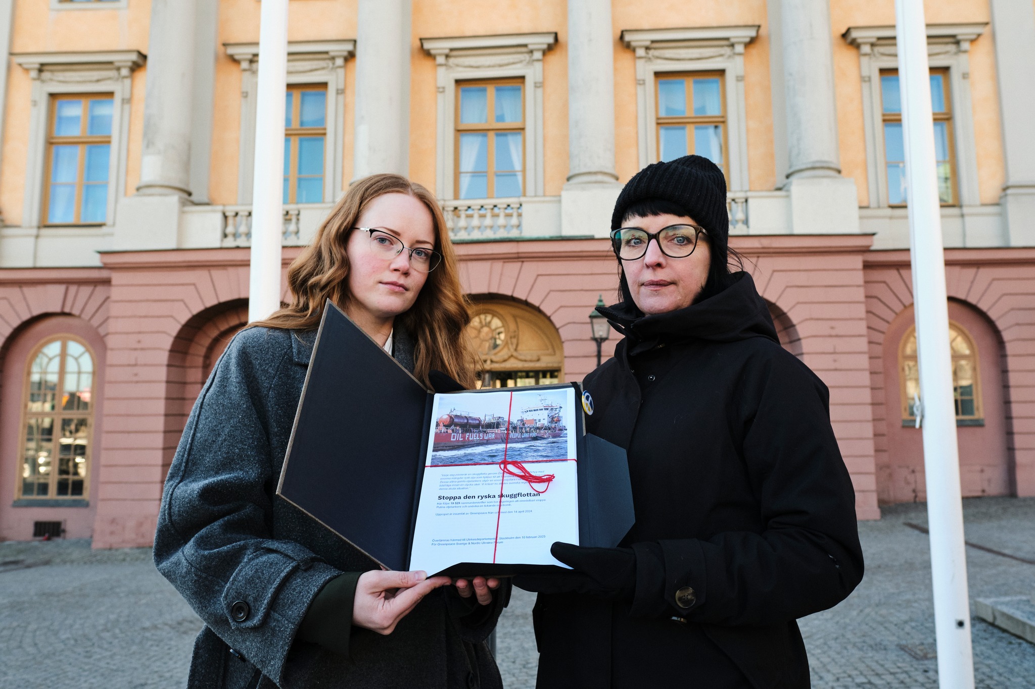 Остановить теневой флот России призвали Швецию экологические организации Фото: Nordic Ukraine Forum и Greenpeace призвали правительство Швеции остановить теневой флот РФ / Nordic Ukraine Forum