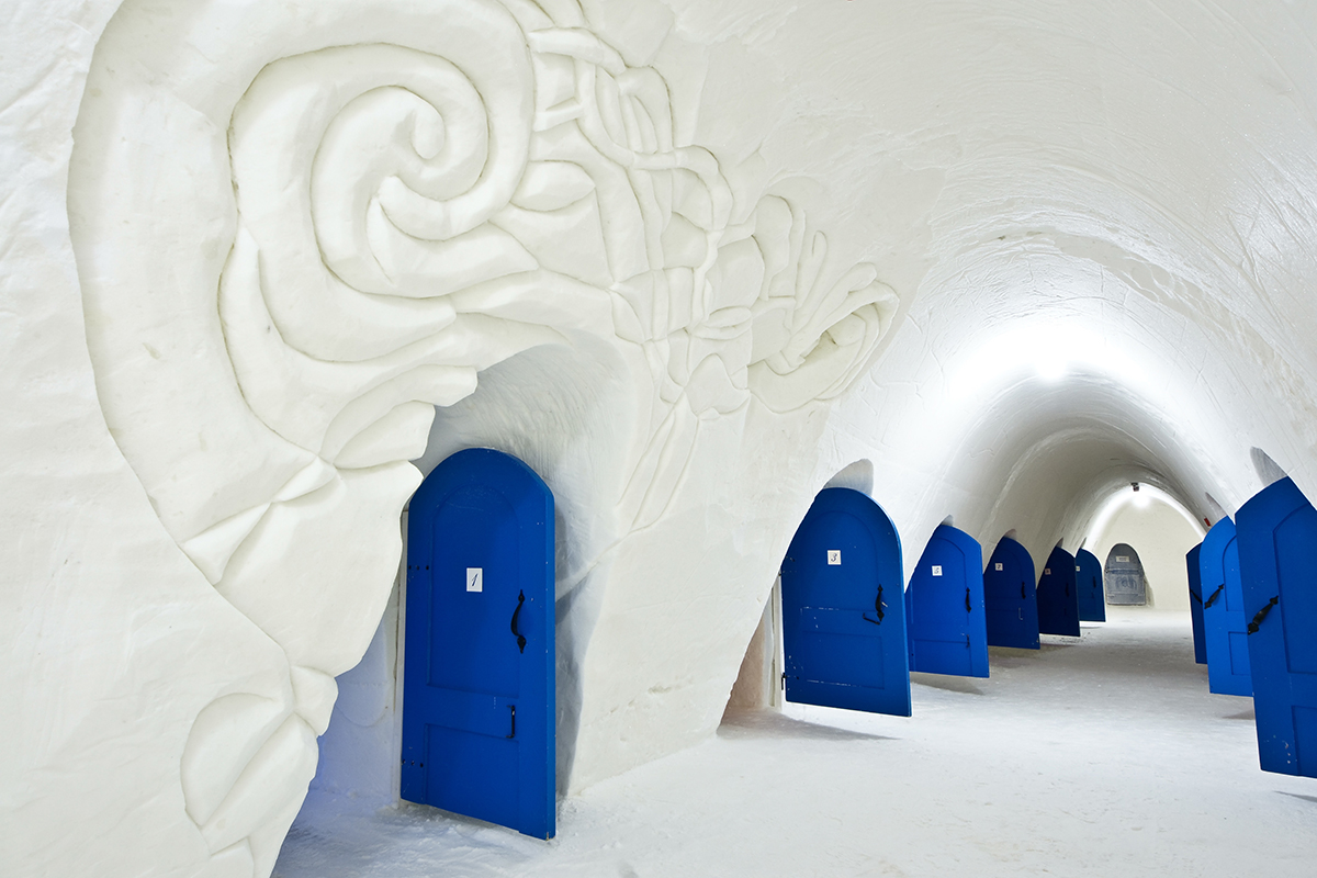 Скандинавія Льодові готелі Icehotel Arctic SnowHotel Snowcastle Resort Фото