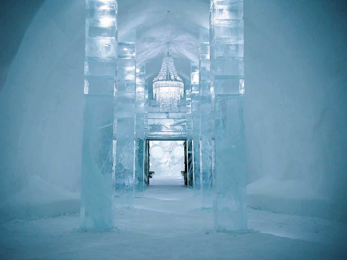 Скандинавія Льодові готелі Icehotel Arctic SnowHotel Snowcastle Resort Фото