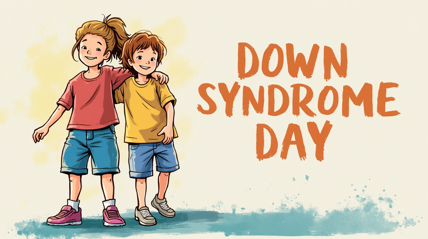 Международный день человека с синдромом Дауна: еще не лечение, но научный прорыв Изображение сгенерировано ИИ