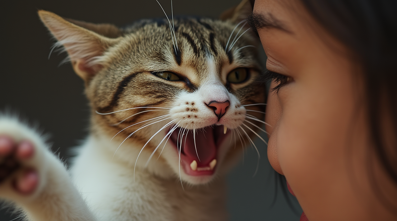 Можно потерять зрение, получив царапину от кота: вот от чего предостерегают врачи Изображение сгенерировано ИИ