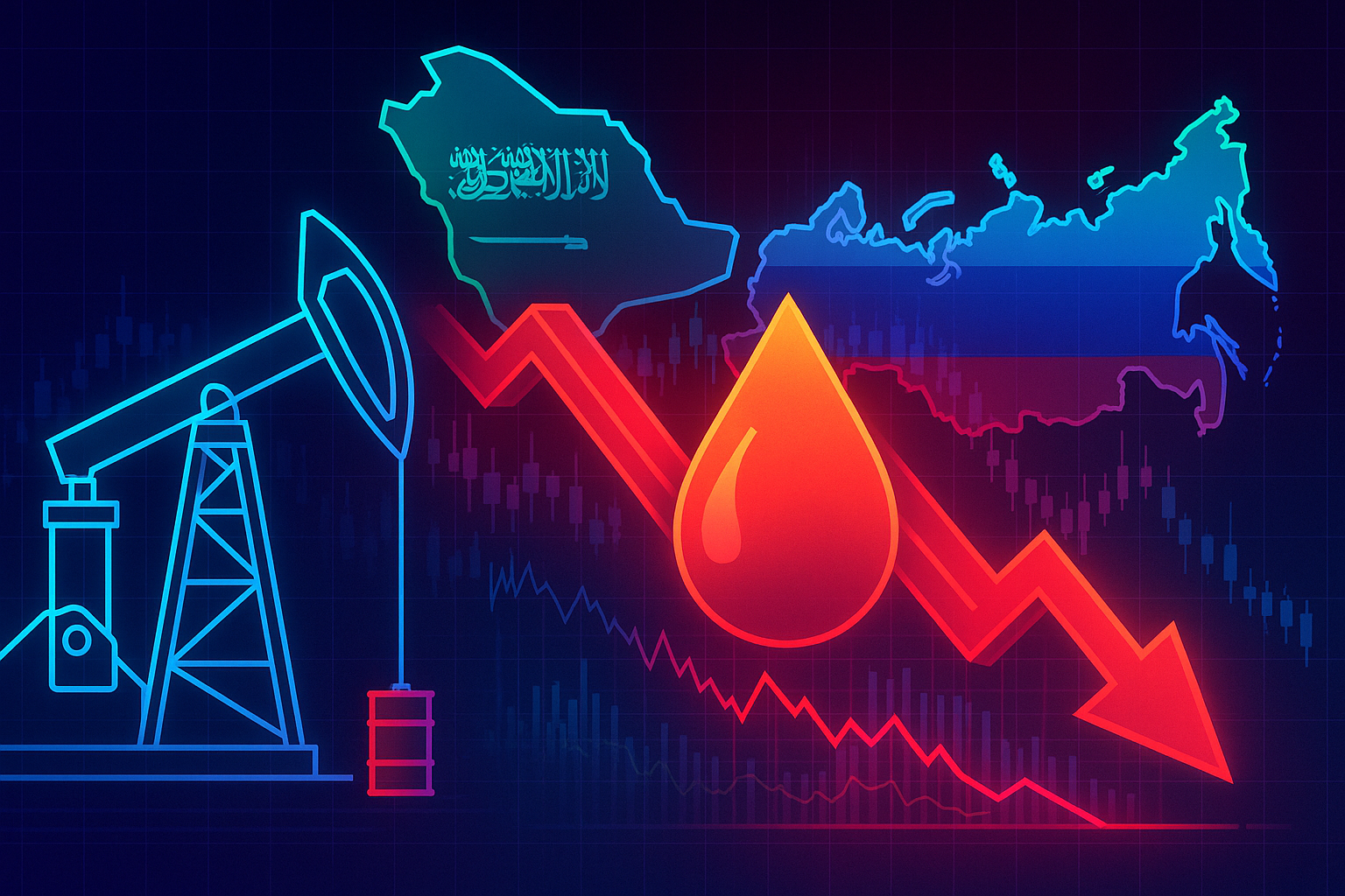 Саудовская Аравия готова допустить падение цен на нефть, что может ударить по России Изображение сгенерировано ИИ