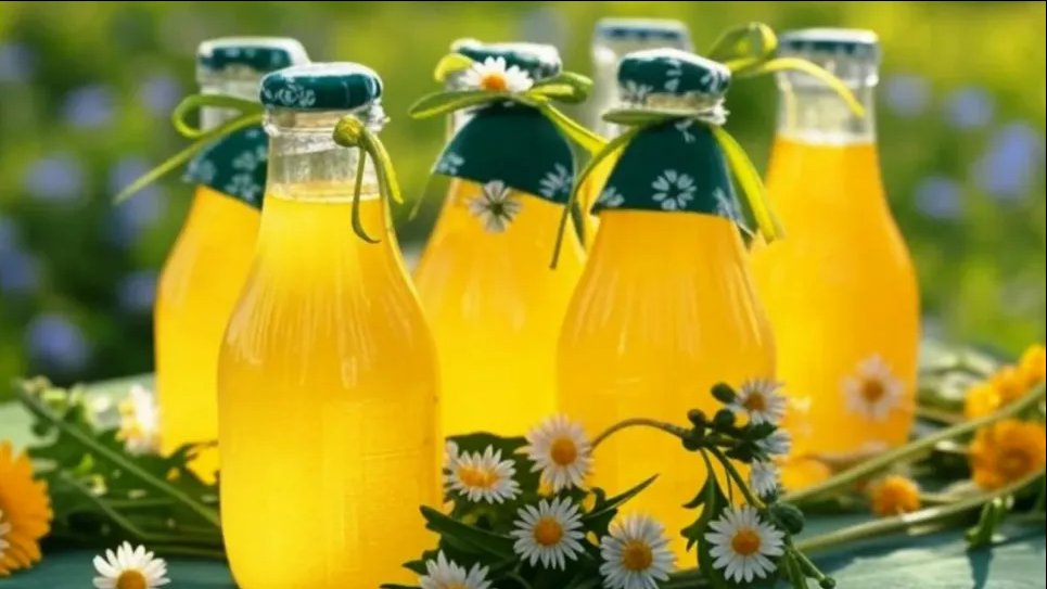 Одуванчиковый лимонад — весенняя детокс-красота в стакане Фото: «Фіто Аптека»