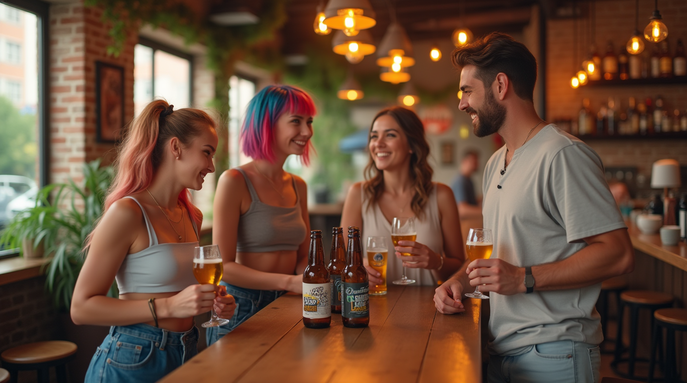 Безалкогольное пиво станет вторым по популярности напитком уже в этом году? Изображение сгенерировано ИИ