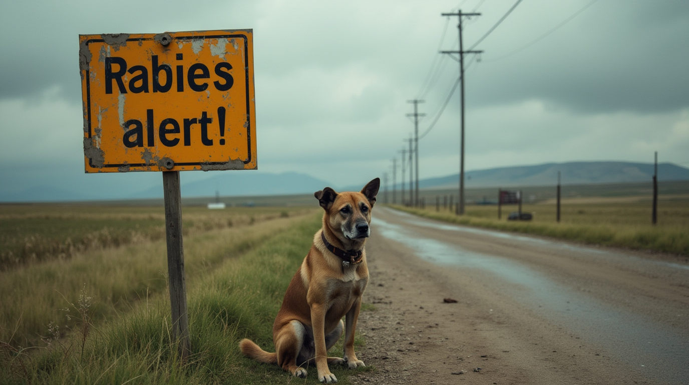 На карте Украины— 436 очагов бешенства. Мы снова на пороге эпидемии? Изображение сгенерировано ИИ