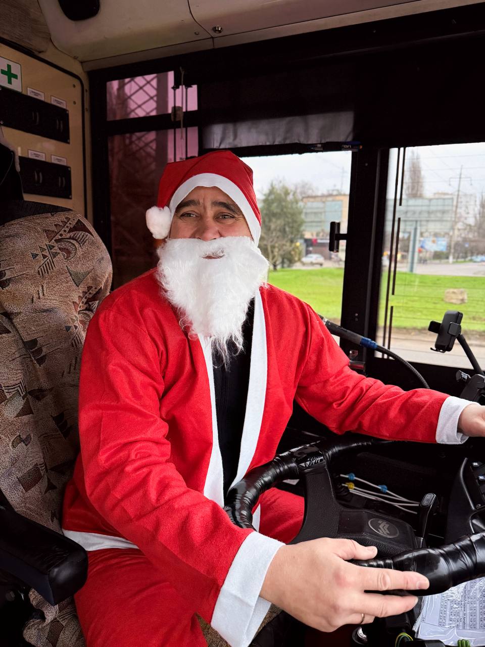 В Одесі на Миколая курсував безкоштовний святковий транспорт