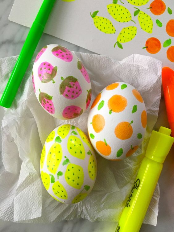 Креативные идеи для пасхальных крашенок