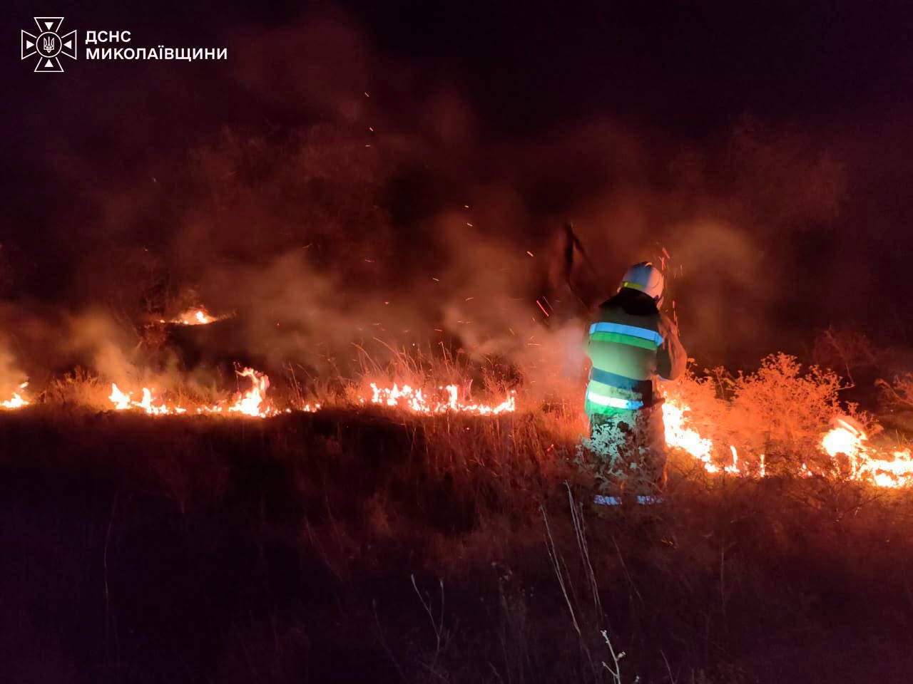 пожежі на Миколаївщині