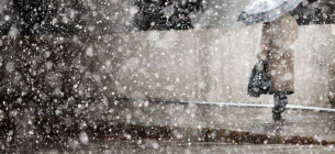 Мокрий сніг. Фото ілюстративне