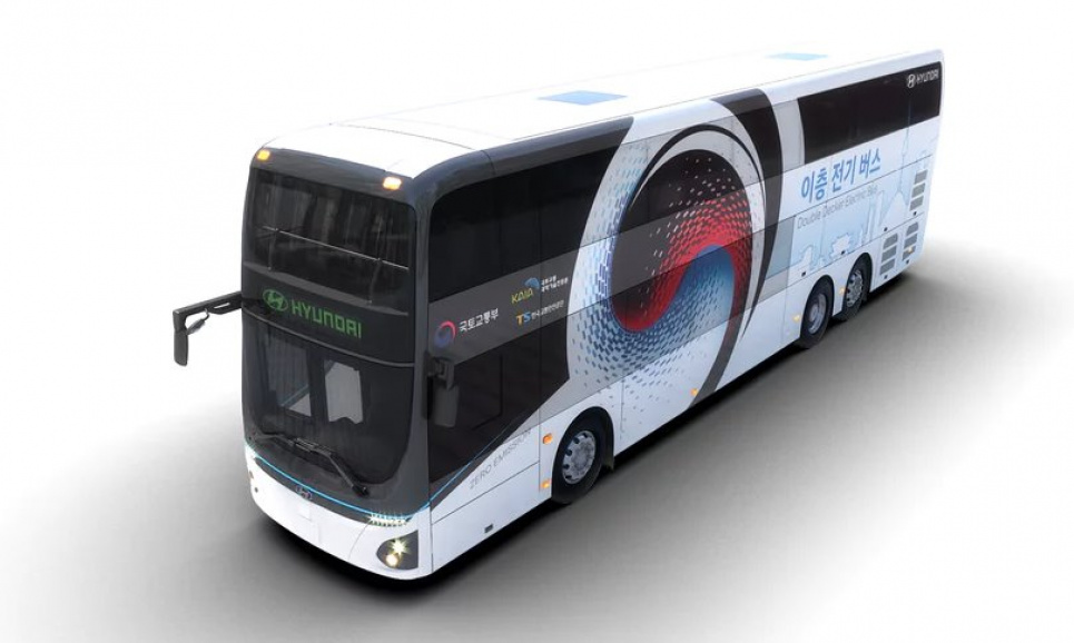 Hyundai випустить на ринок двоповерховий електробус