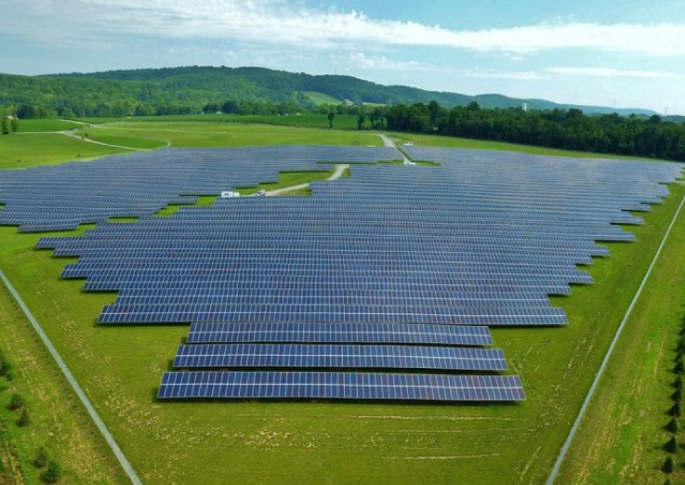 На Черкащині запрацювала сонячна електростанція, яка живитиме понад 11 000 домогосподарств