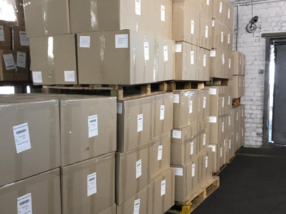 З України намагалися вивезти 2,5 тонн медичних масок Фото Держприкордонслужби