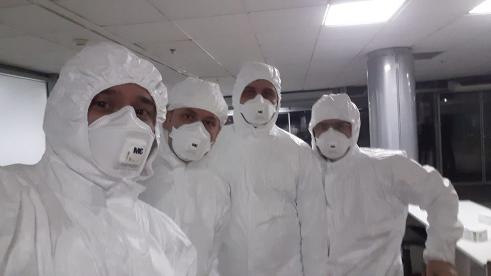 У МОЗ збирають добровольців для боротьби з поширенням коронавірусу Фото з FB Evgeniy Gonchar