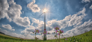У Рівненській області «виростуть» 166-метрові вітряки. Фото: Pixabay 