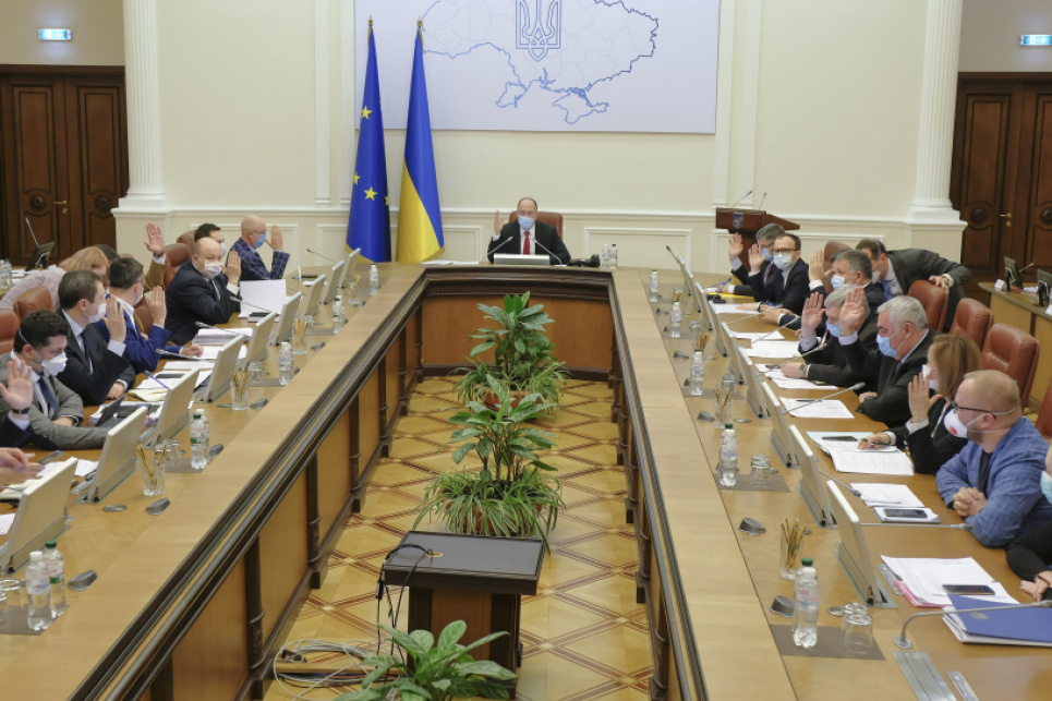Кабмін: в Україні введено надзвичайну ситуацію і продовжено карантин до 24 квітня Фото: Урядовий портал
