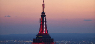 Фото: twitter Empire State Building