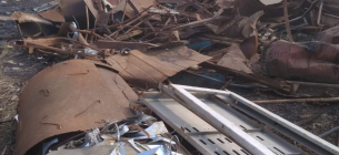 Звалище на території ТЕЦ. Фото Держекоінспекції