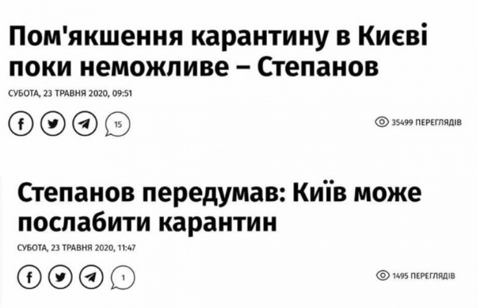 Як Київ за три години прийшов у готовність до послаблення карантину