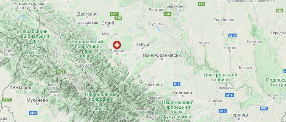 На Прикарпатті стався другий землетрус за добу