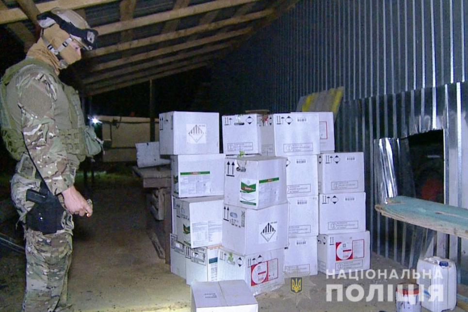 "Захисникам" рослин загрожує до 12 років з конфіскацією - Нацполіція (фото,відео) ФОто: Нацполіція України