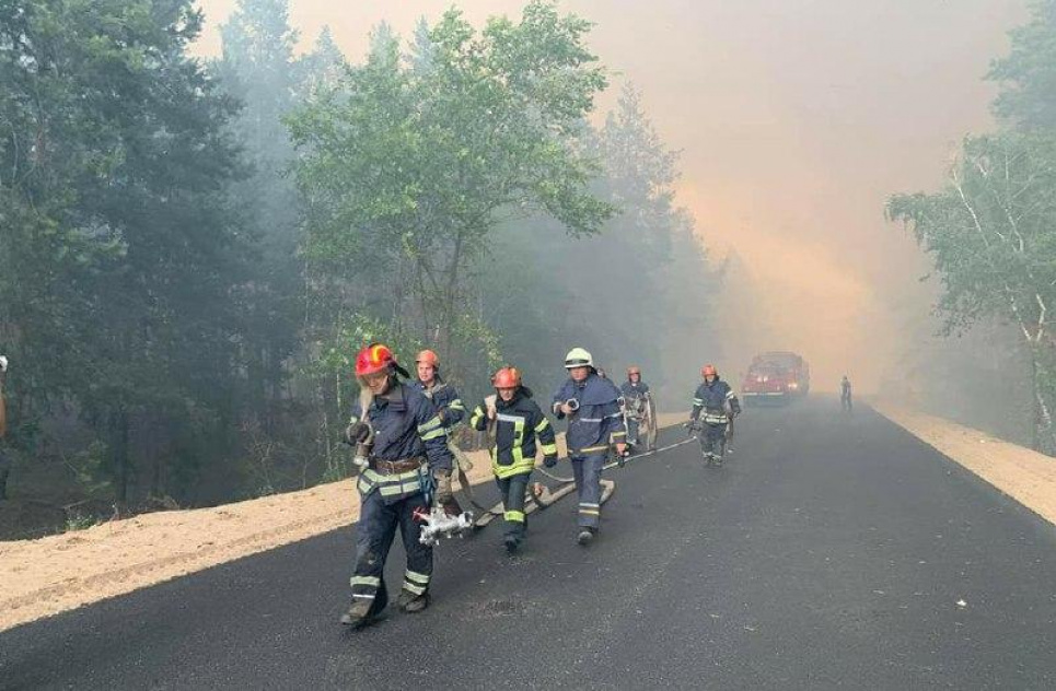 На Луганщині пожежа вбила одну людину та знищила більше 100 будинків (відео) Фото ДСНС